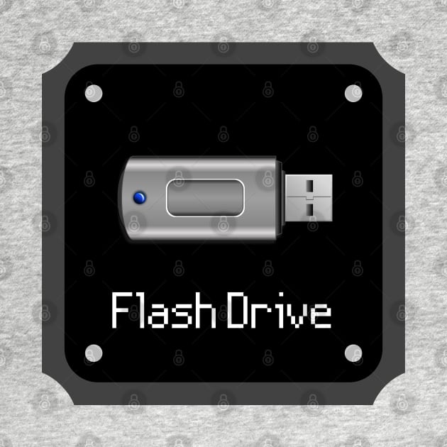 USB and Flash Drive | Tech Couple by monoblocpotato